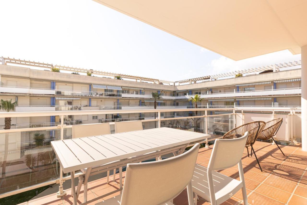 Vista Roses Mar - Apartamento Con Piscina II Kültér fotó