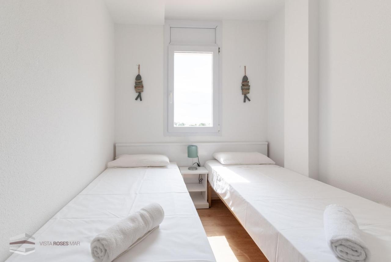 Vista Roses Mar - Apartamento Con Piscina II Kültér fotó